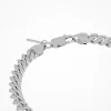 Desmos Bombe cuban link bracelet in Rhodium